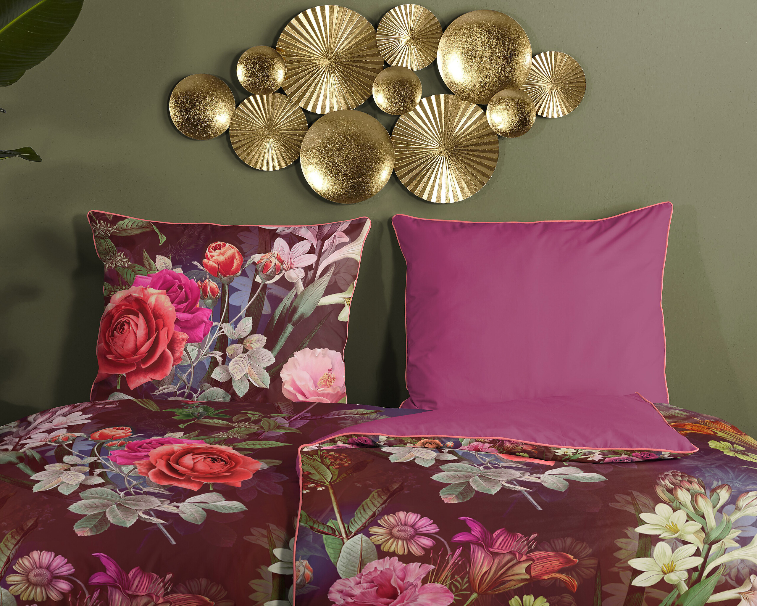 Baumwoll Bettwäsche Simone Satin