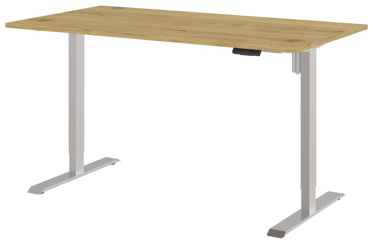 höhenverstellbarer Schreibtisch B/H/T: ca. 120x116x80 cm höhenverstellbarer Schreibtisch B/H/T: ca. 120x116x80 cm