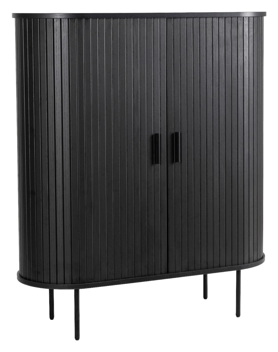 Kommode SELVA schwarz B/H/T: ca. 100x118x40 cm Kommode SELVA schwarz B/H/T: ca. 100x118x40 cm