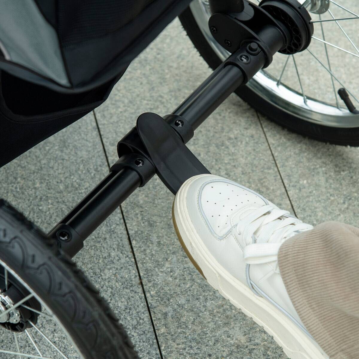 PawHut Hunde-Zubehör grau Polypropylen B/H/L: ca. 58x111x107 cm