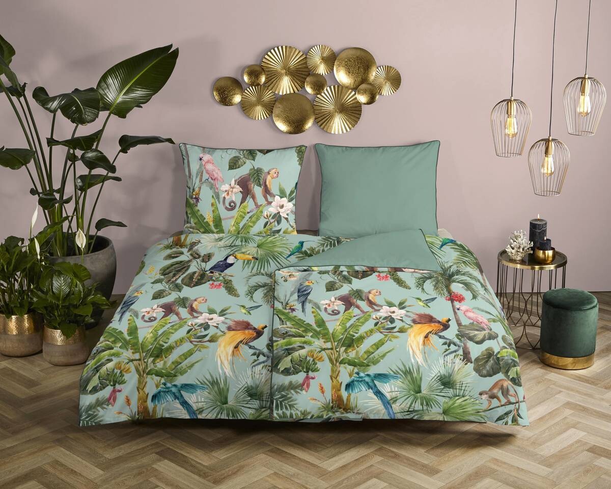 Baumwoll Bettwäsche Igandi Satin