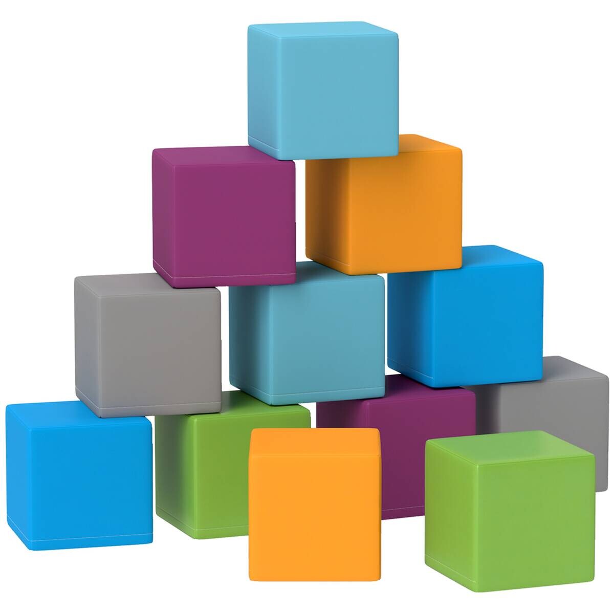 HOMCOM Softbausteine B/H/L: ca. 20x20x20 cm