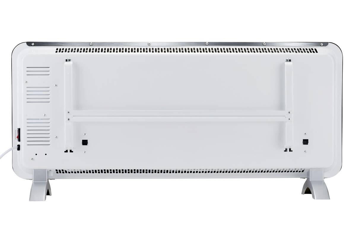 Konvektor schwarz B/H/L: ca. 13x47x96,5 cm ca. 1000 W