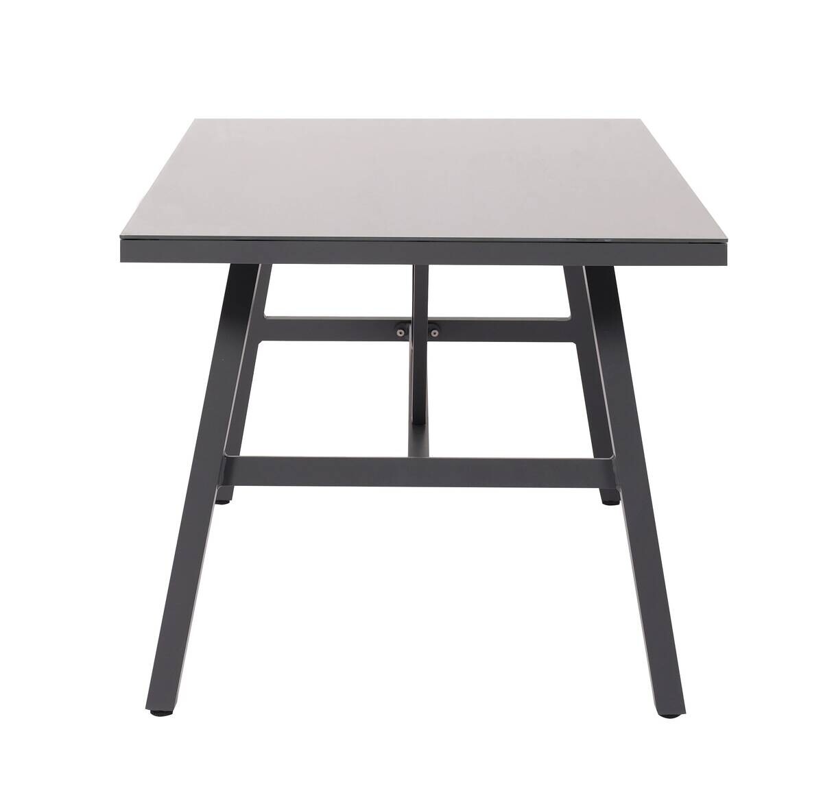 Loungeset grau Aluminium