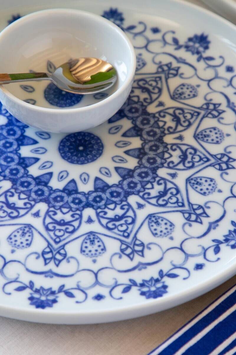 HermiaConcept Frühstücksservice weiß Porzellan 14 tlg.