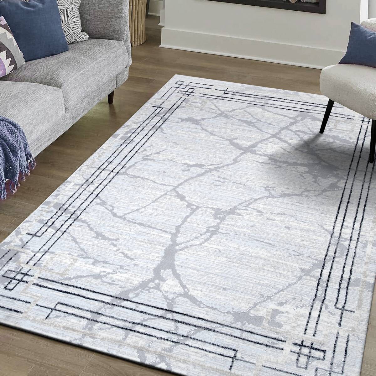 Sanat Teppich Harmony hellgrau B/L: ca. 160x220 cm Sanat Teppich Harmony hellgrau B/L: ca. 160x220 cm