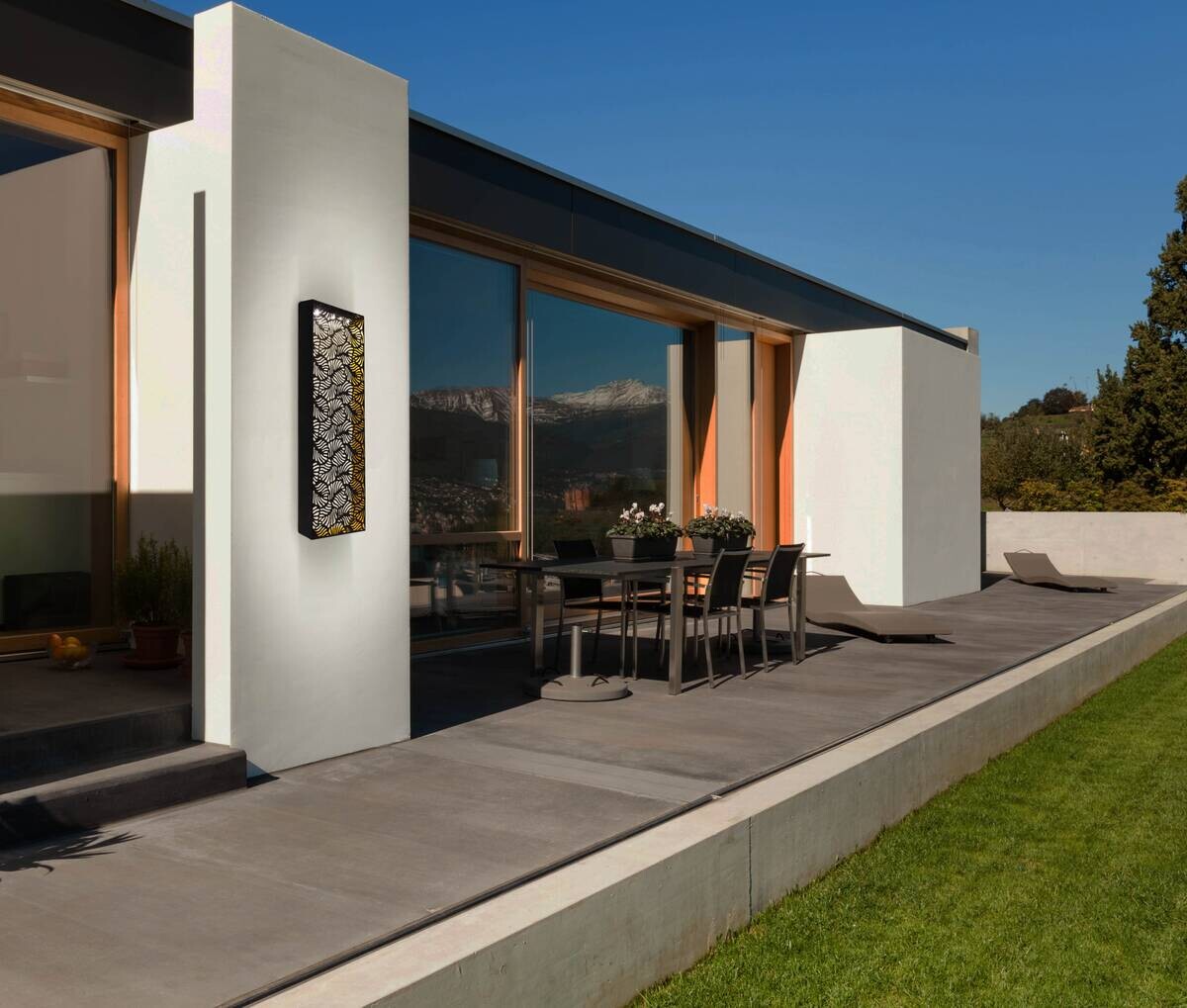 Solarleuchte 5312722 schwarz Kunststoff Metall B/H/T: ca. 4,6x61,7x20 cm