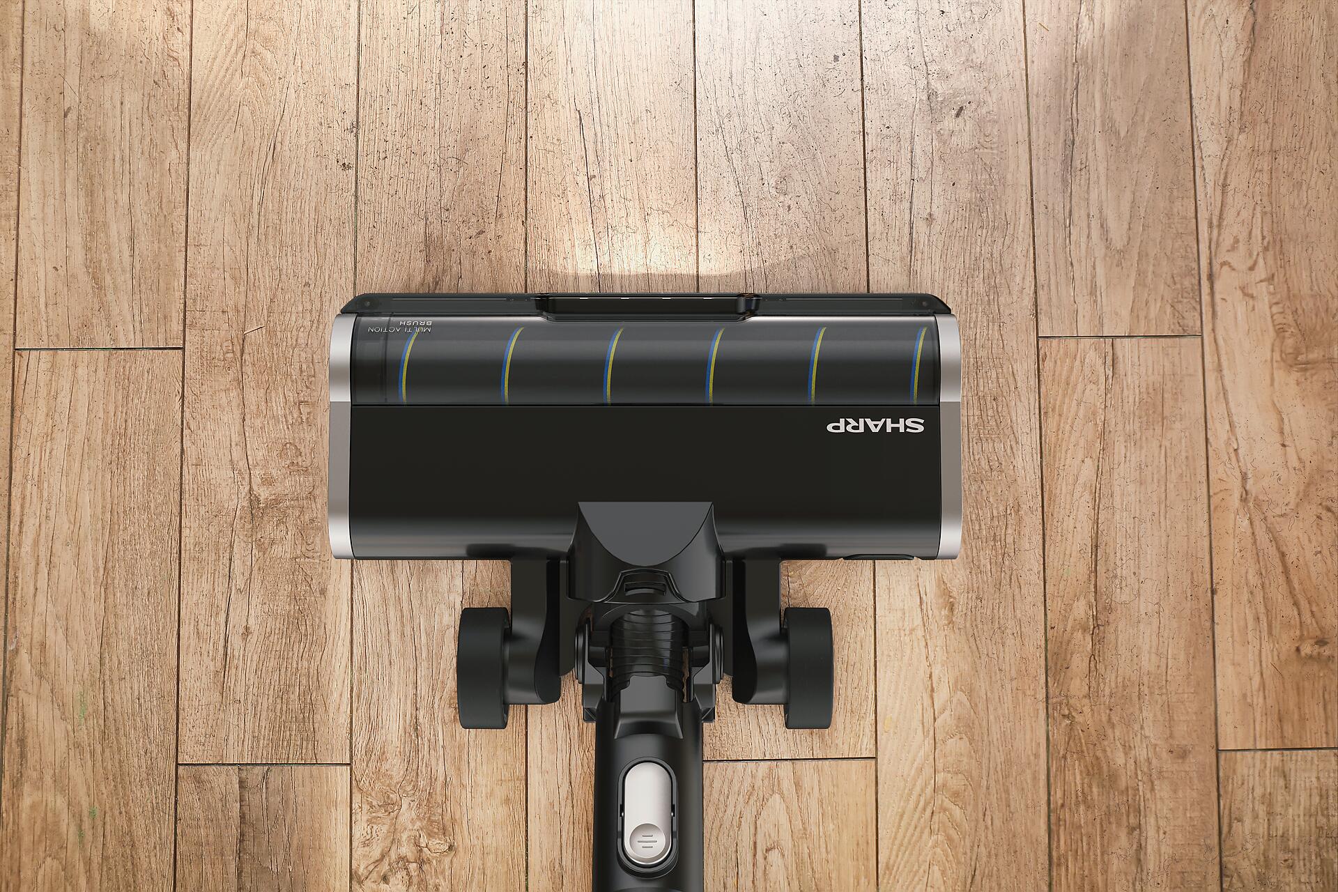 Sharp Handstaubsauger SA-VP5521BS schwarz Metall Kunststoff B/H/L: ca. 27x120x12 cm