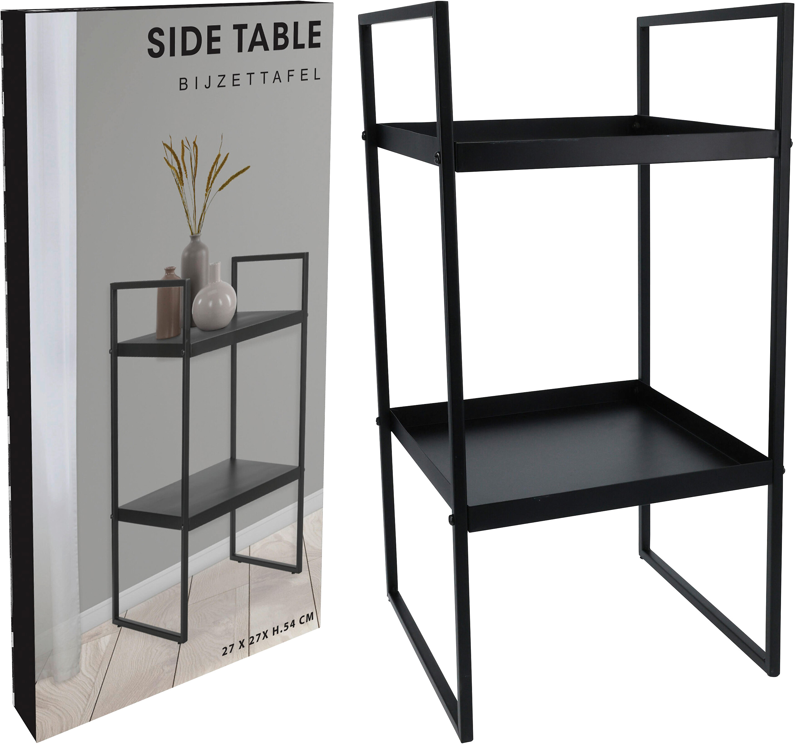 Beistelltisch schwarz Eisen Beistelltisch schwarz Eisen