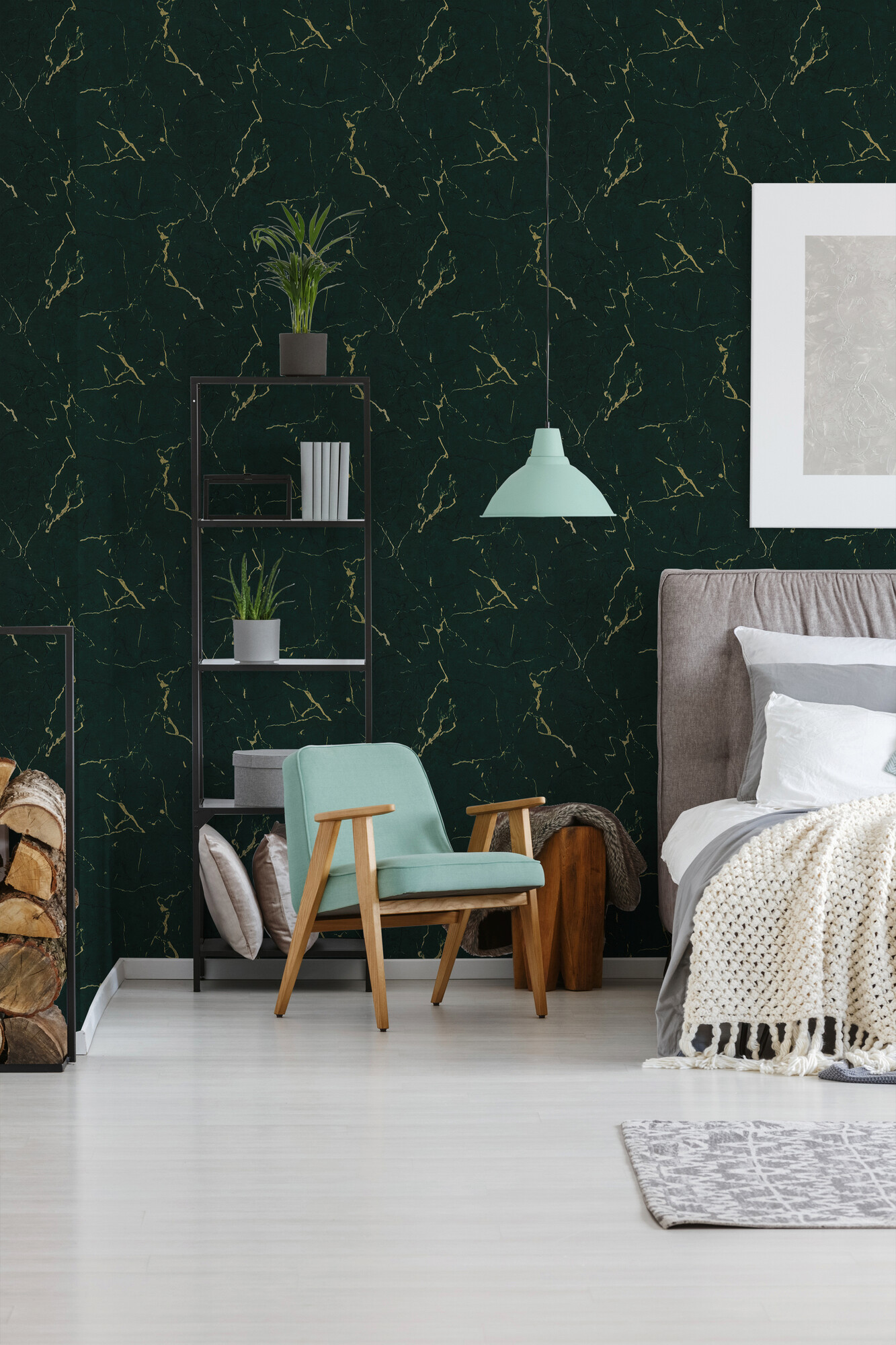 A.S.Creation Vliestapete gold B/H/D: ca. 53x1005x7,4 cm