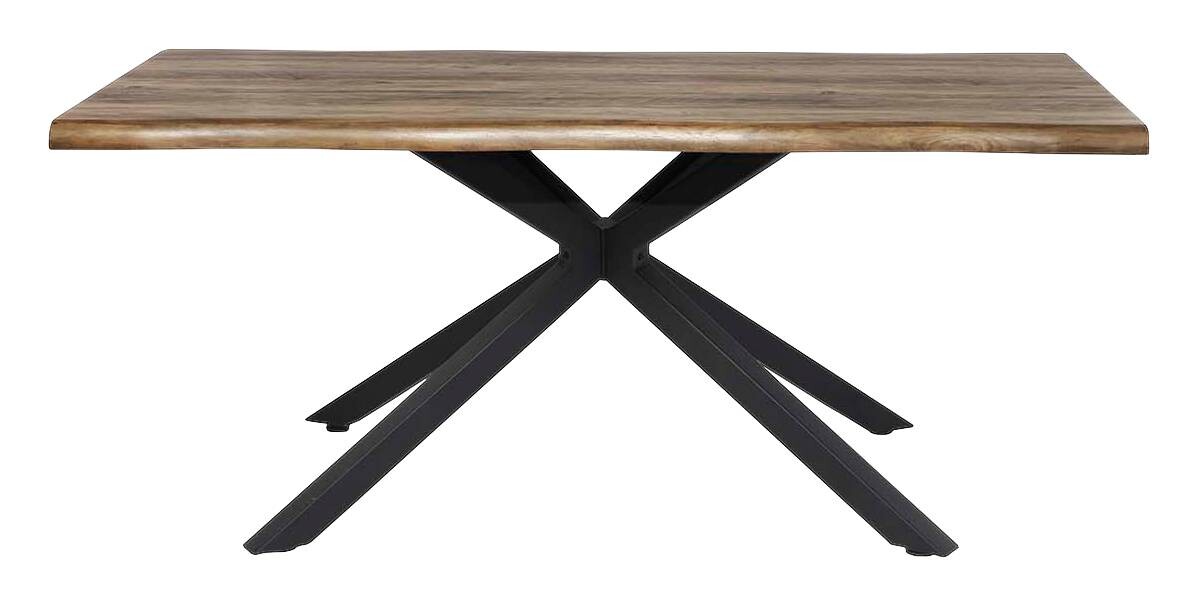 Esstisch Akazie dunkel Nachbildung B/H/T: ca. 180x76x90 cm