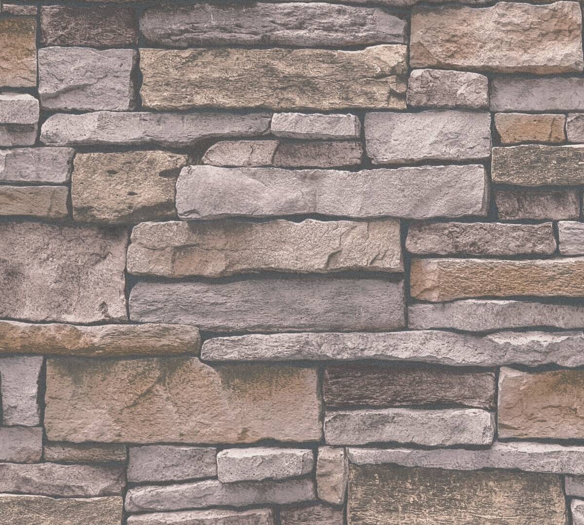 A.S.Creation Vliestapete braun B/H/D: ca. 53x1005x8,5 cm