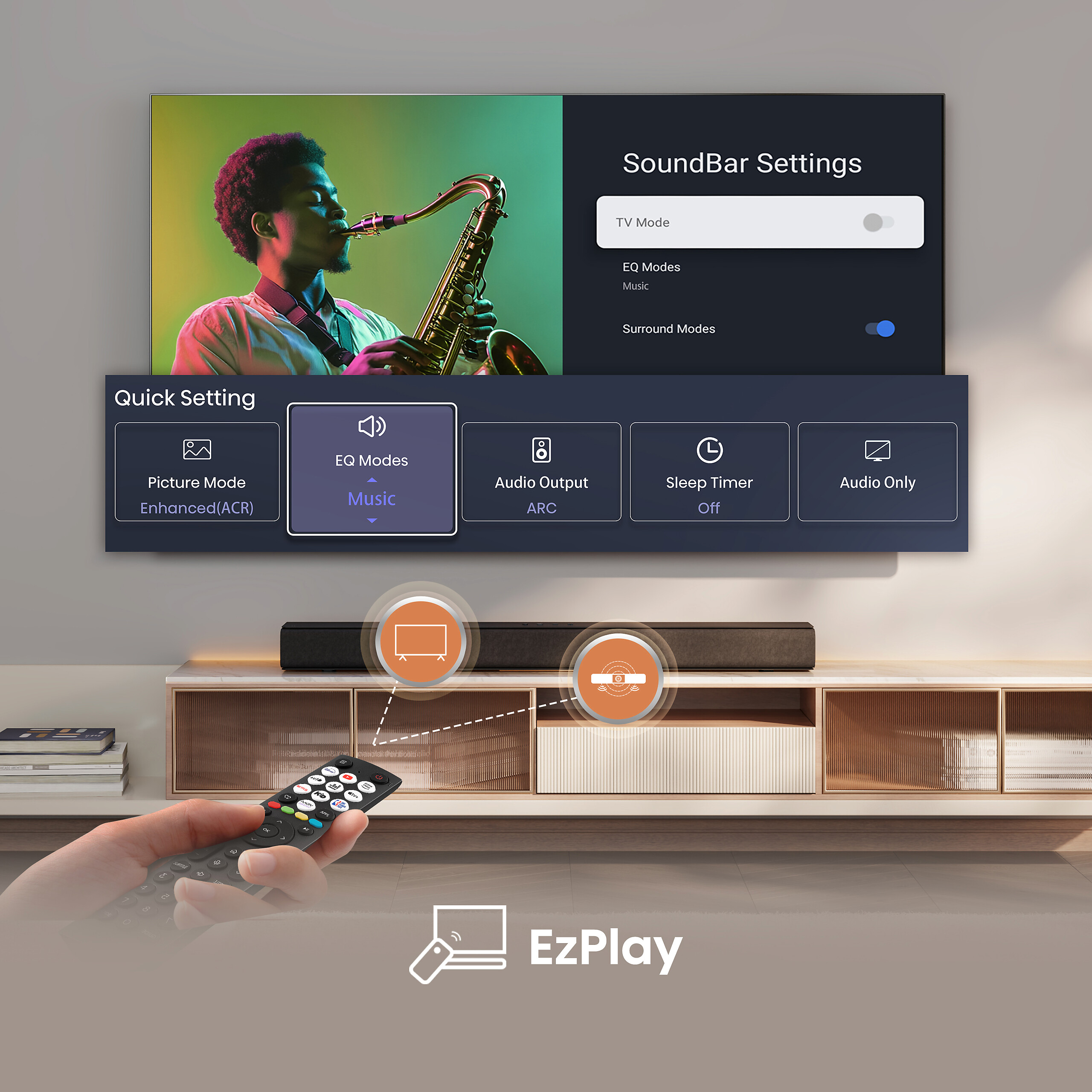 Hisense Soundbar HS1000 schwarz