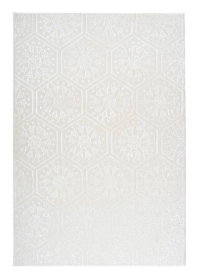 360Living Teppich Monroe weiß B/L: ca. 160x230 cm