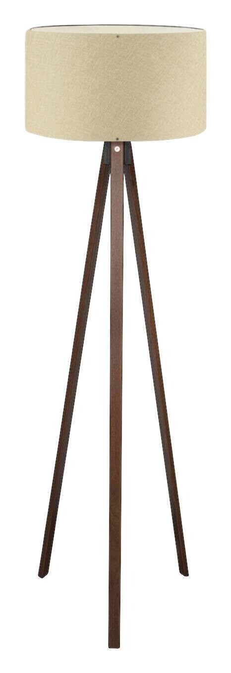 Opviq Stehleuchte AYD-2935 beige PVC B/H/T/L/D: ca. 21x140x21x21x21 cm E27 1 Brennstellen