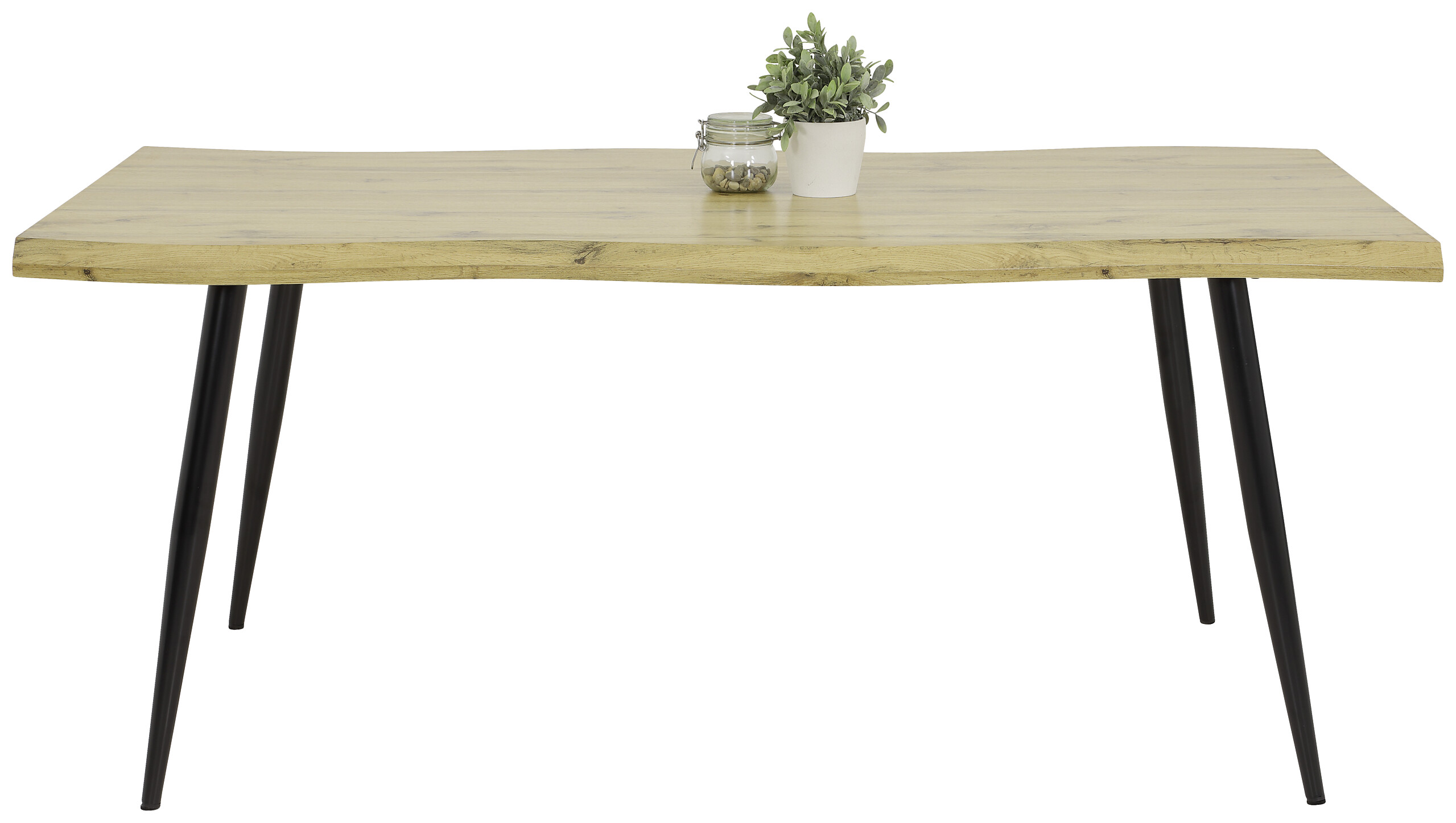 Esstisch GABI I T Eiche Wildeiche Nachbildung B/H/T: ca. 180x76x100 cm