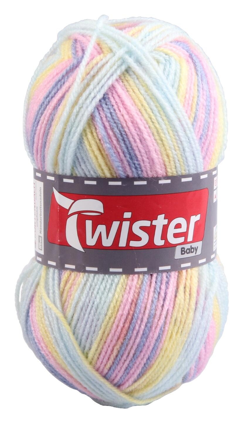Twister Handstrickgarn Twister Baby pastell L: ca. 21000 cm