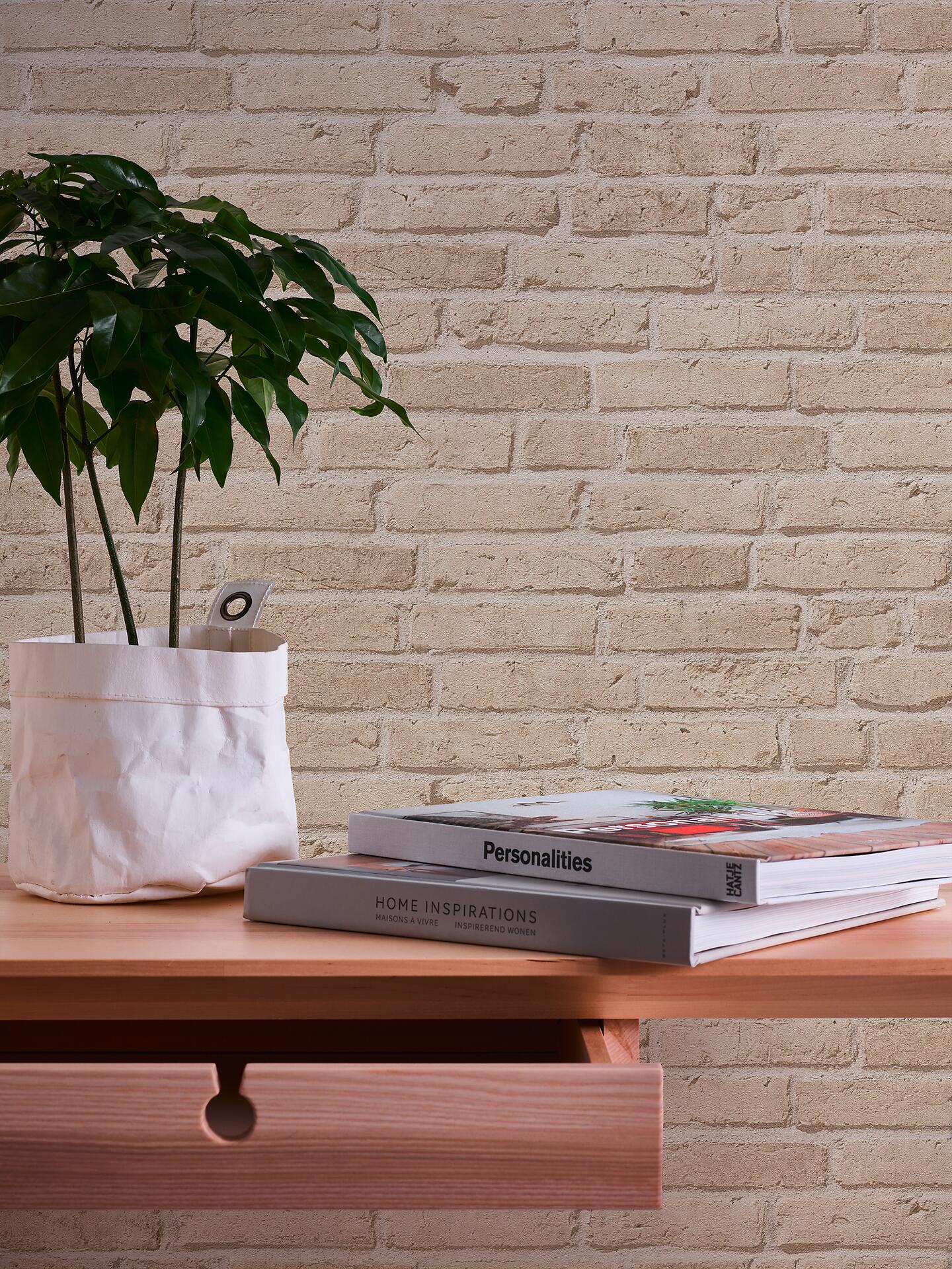 A.S.Creation Vliestapete Best of Wood`n Stone 2nd Edition Steine beige B/L: ca. 53x1005 cm