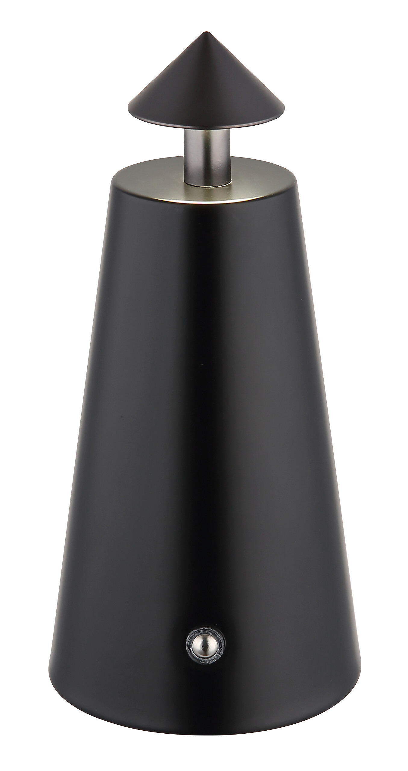 GLOBO LED-Tischleuchte mattschwarz Chrom Metall Kunststoff Stein H/D: ca. 19x9 cm 1 Brennstellen