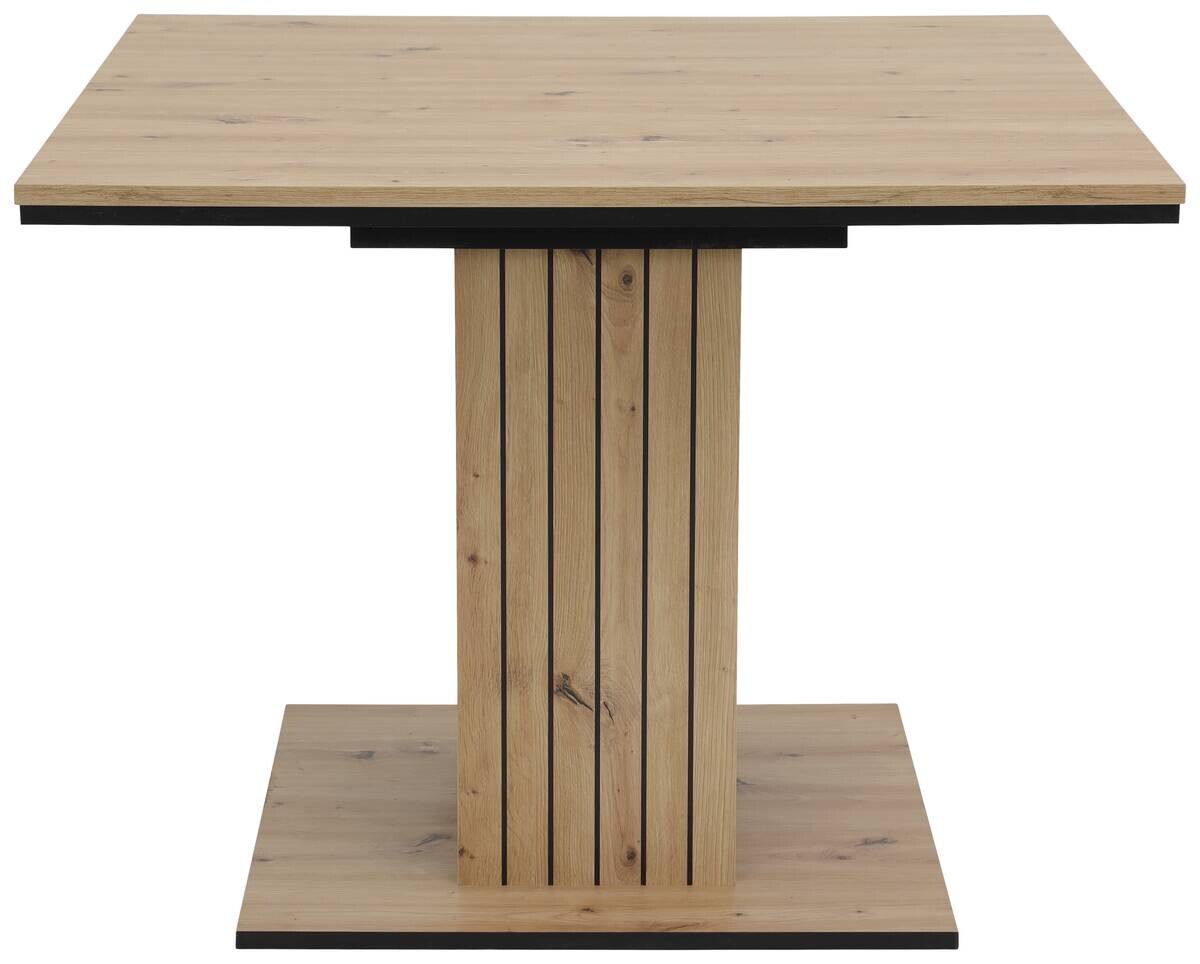 Esstisch Raul Eiche schwarz B/H/T: ca. 140x76x100 cm