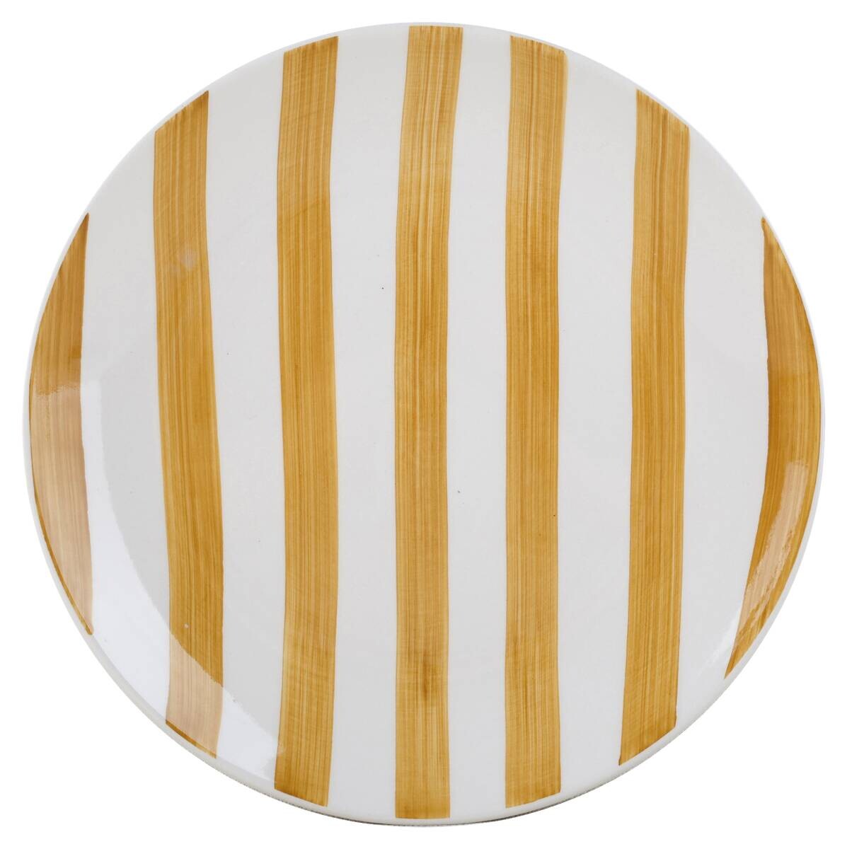 Teller weiß Keramik H/D: ca. 2,8x27 cm