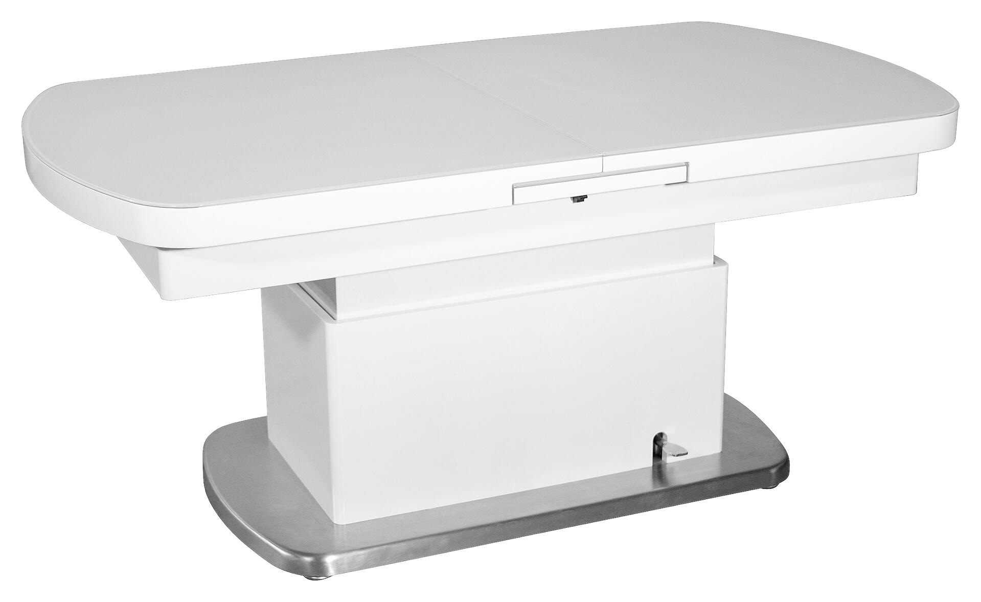 Couchtisch Levi weiß MDF B/H/T: ca. 135x50x75 cm