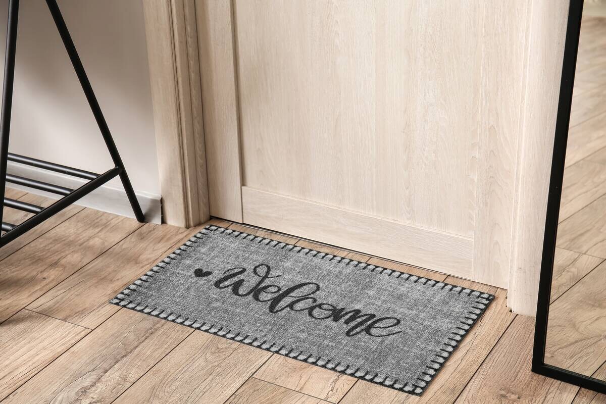 Schmutzfangmatte Vision grau B/L: ca. 40x80 cm