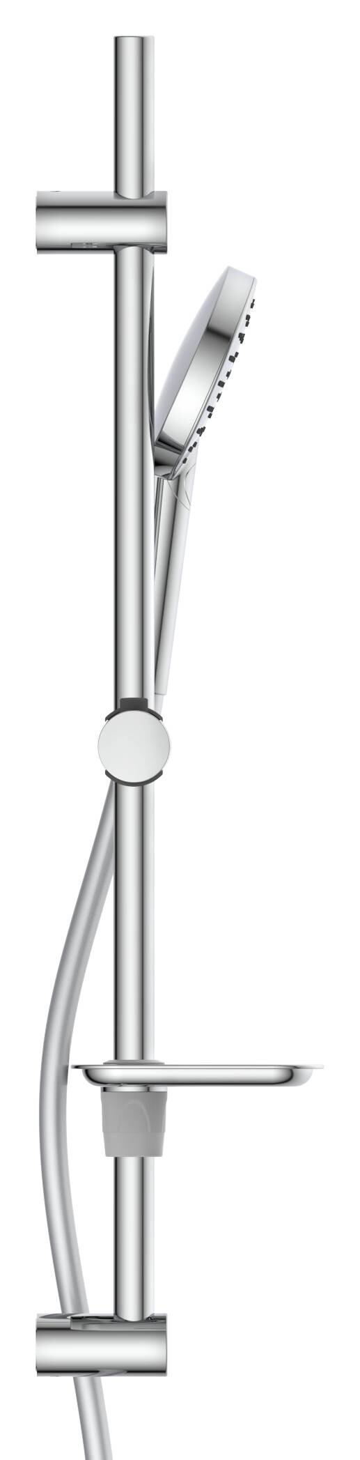 Eisl Brausestangen-Set Rimini Chrom B/H/L/D: ca. 24x10x70x12 cm