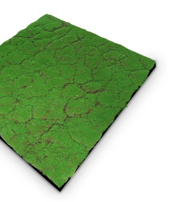 Wand-und Akustikpaneel grün L/B/H: ca. 52x52x0,2 cm pro Stück