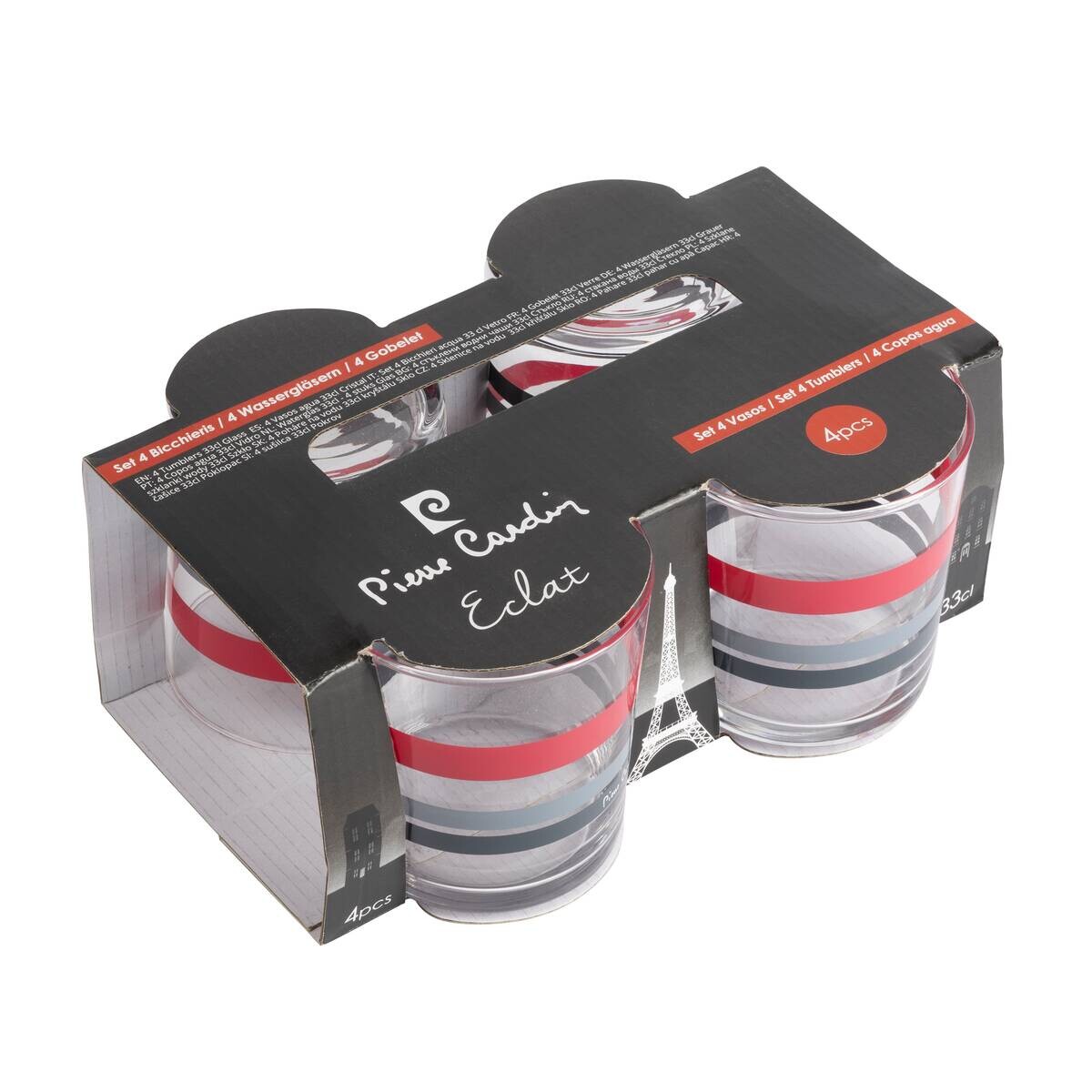 PIERRE CARDIN Gläserset ECLAT transparent