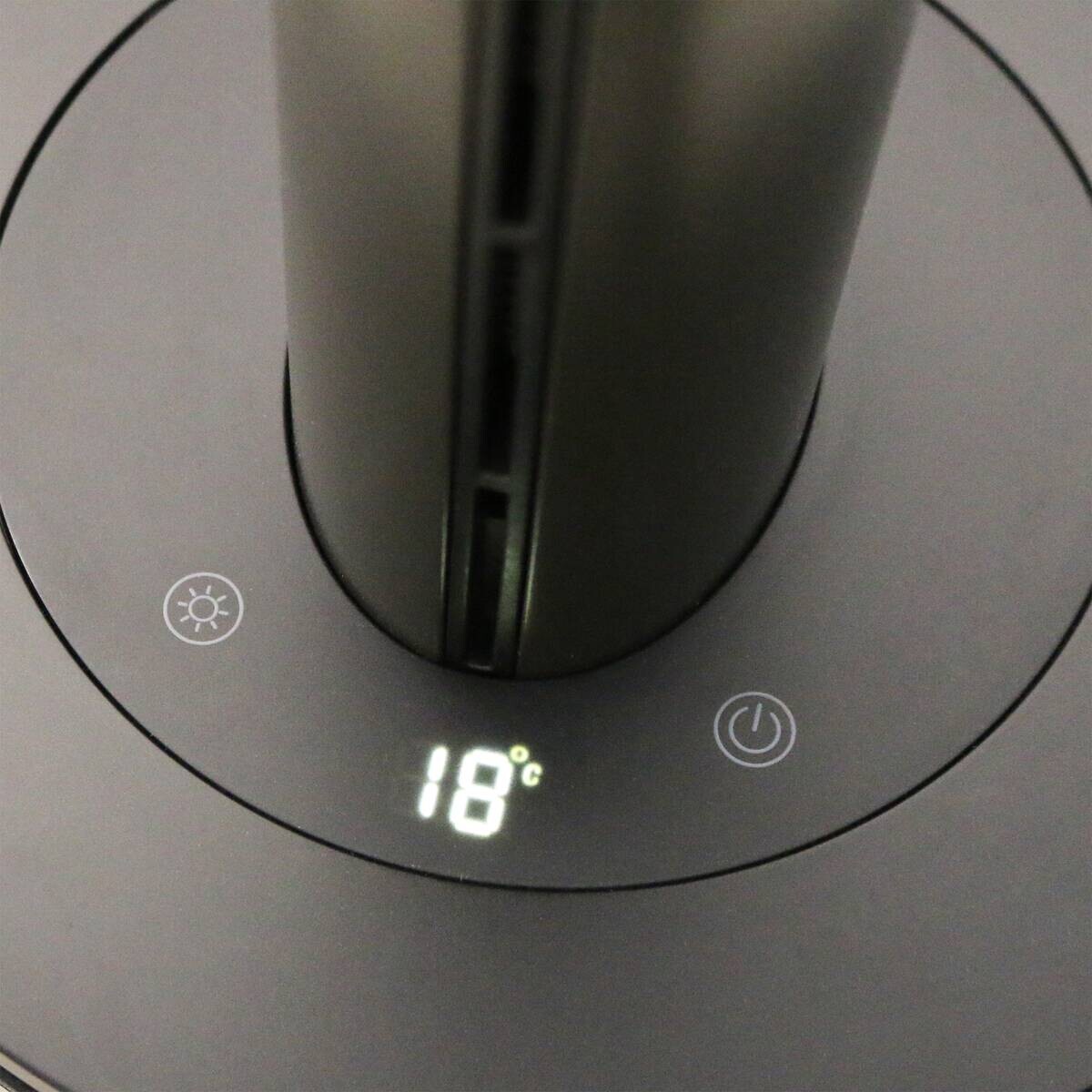 Turmventilator schwarz Kunststoff Metall B/H/L: ca. 23x98,7x23 cm ca. 2000 W