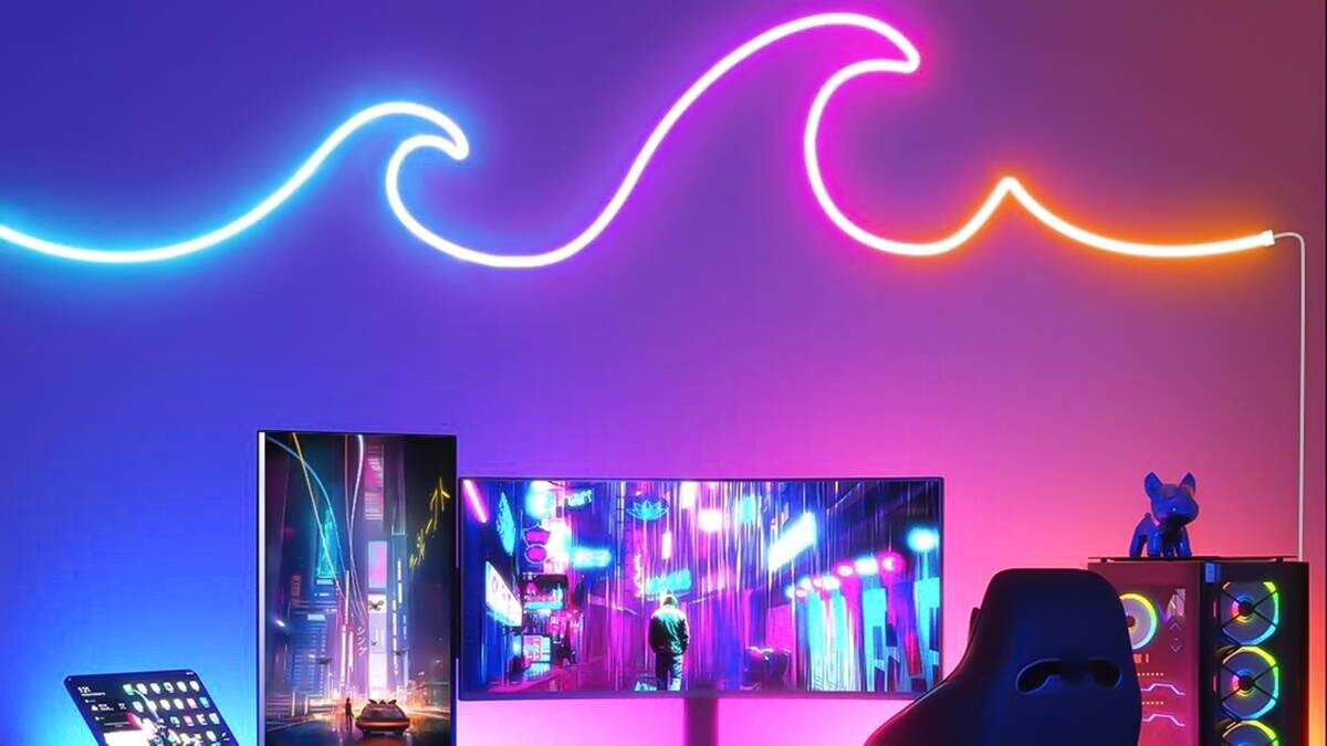 LED-Streifen mehrfarbig