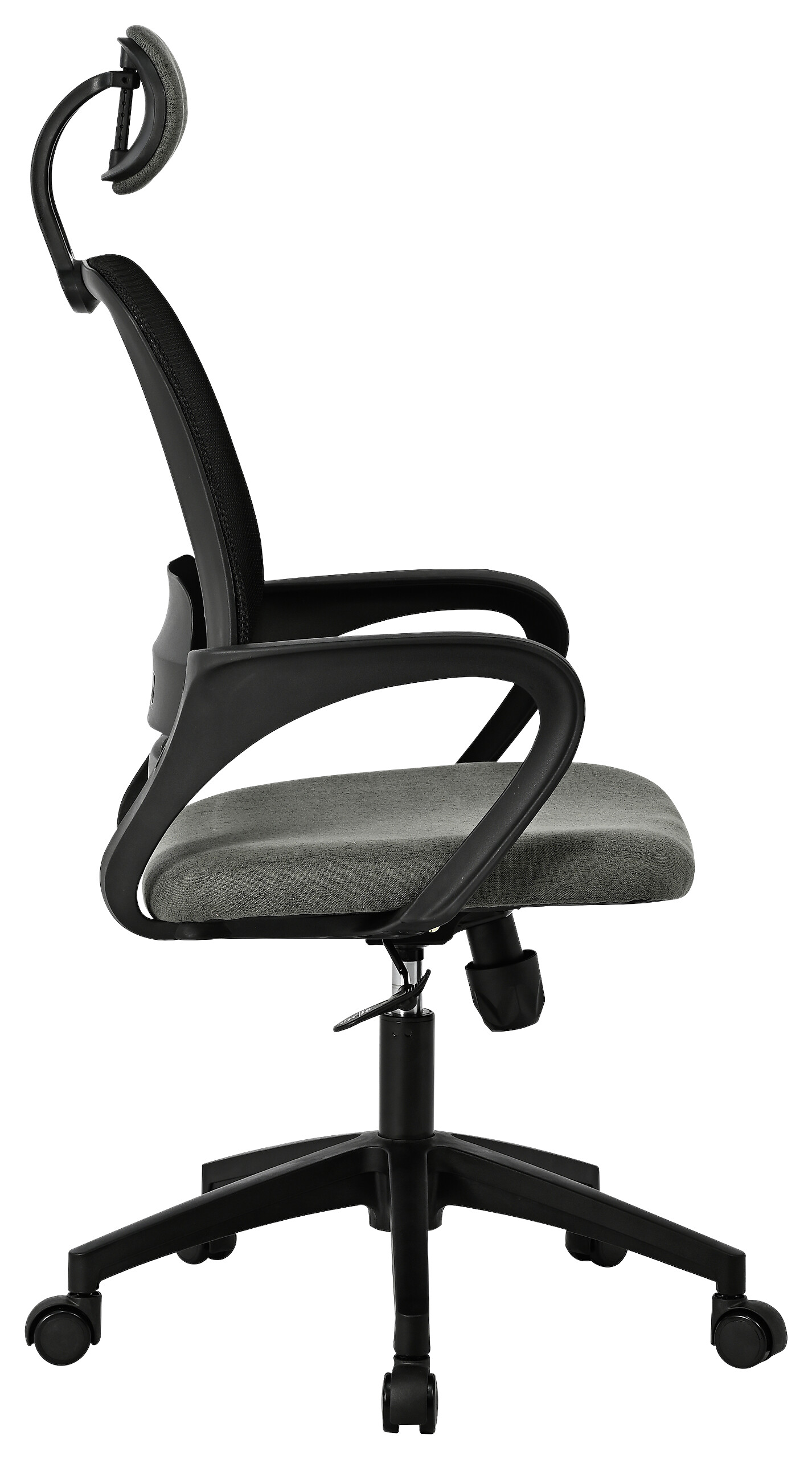 Chefsessel Ela schwarz Stoff