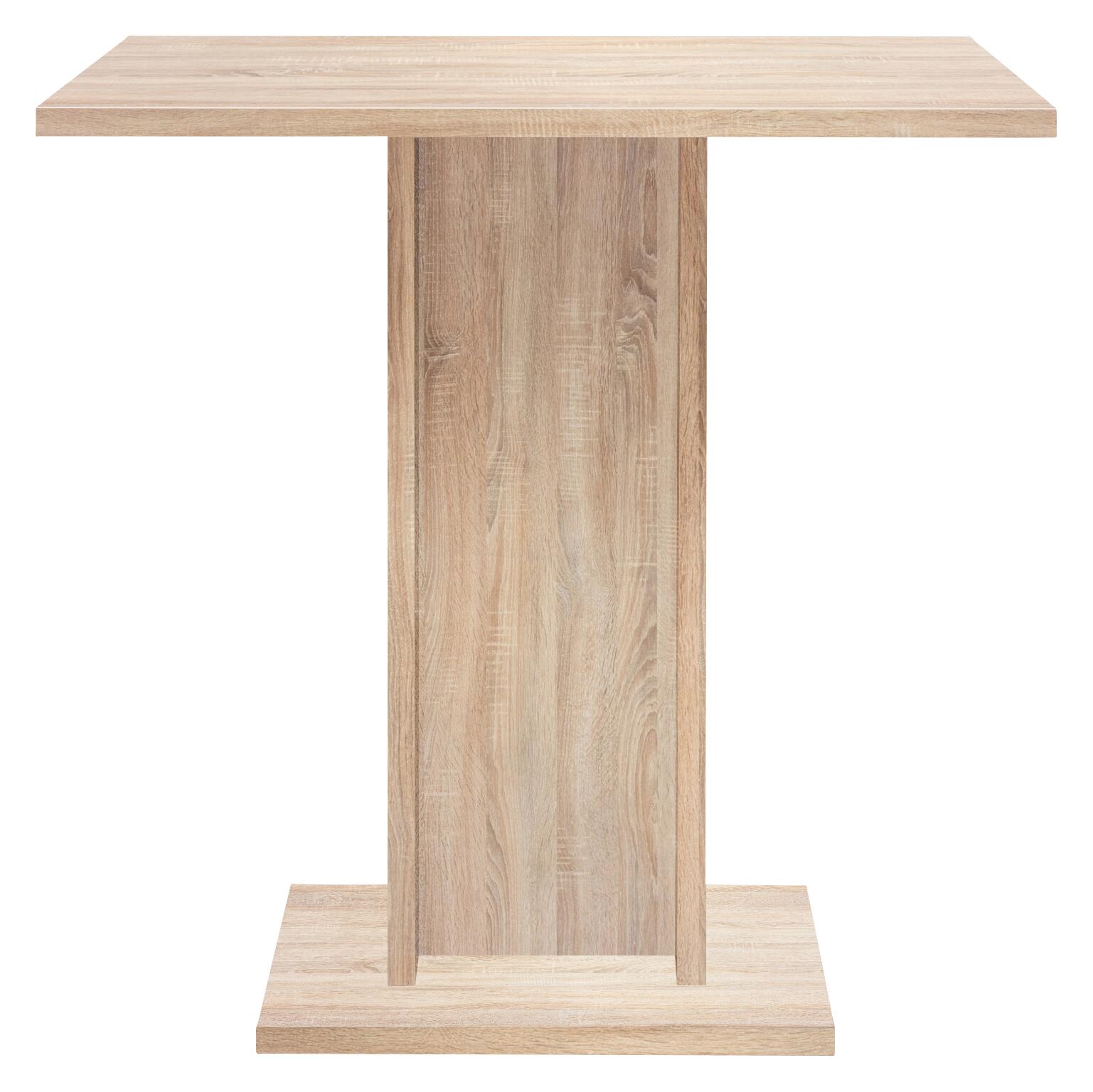 Esstisch Christina Eiche Sonoma Nachbildung B/H/T/S: ca. 80x75x80x2,2 cm