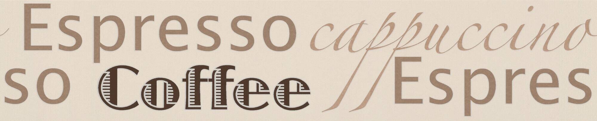 A.S.Creation Bordüre creme braun B/H/D: ca. 13x500x9 cm