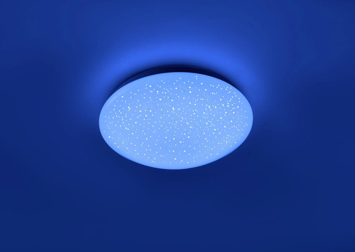 Just Light Deckenleuchte 14242-16 weiß Metall Kunststoff H/D: ca. 12x39 cm