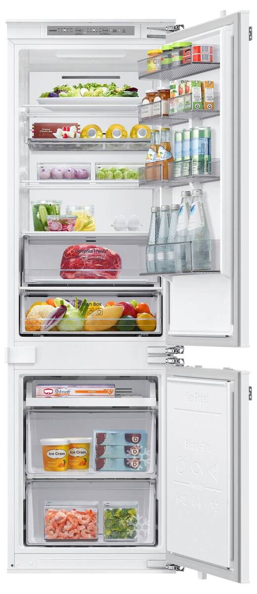 Samsung Einbaukühl-/Gefrierkombination BRB70F26CEF0EF Edelstahl B/H/T: ca. 54x177,5x55 cm