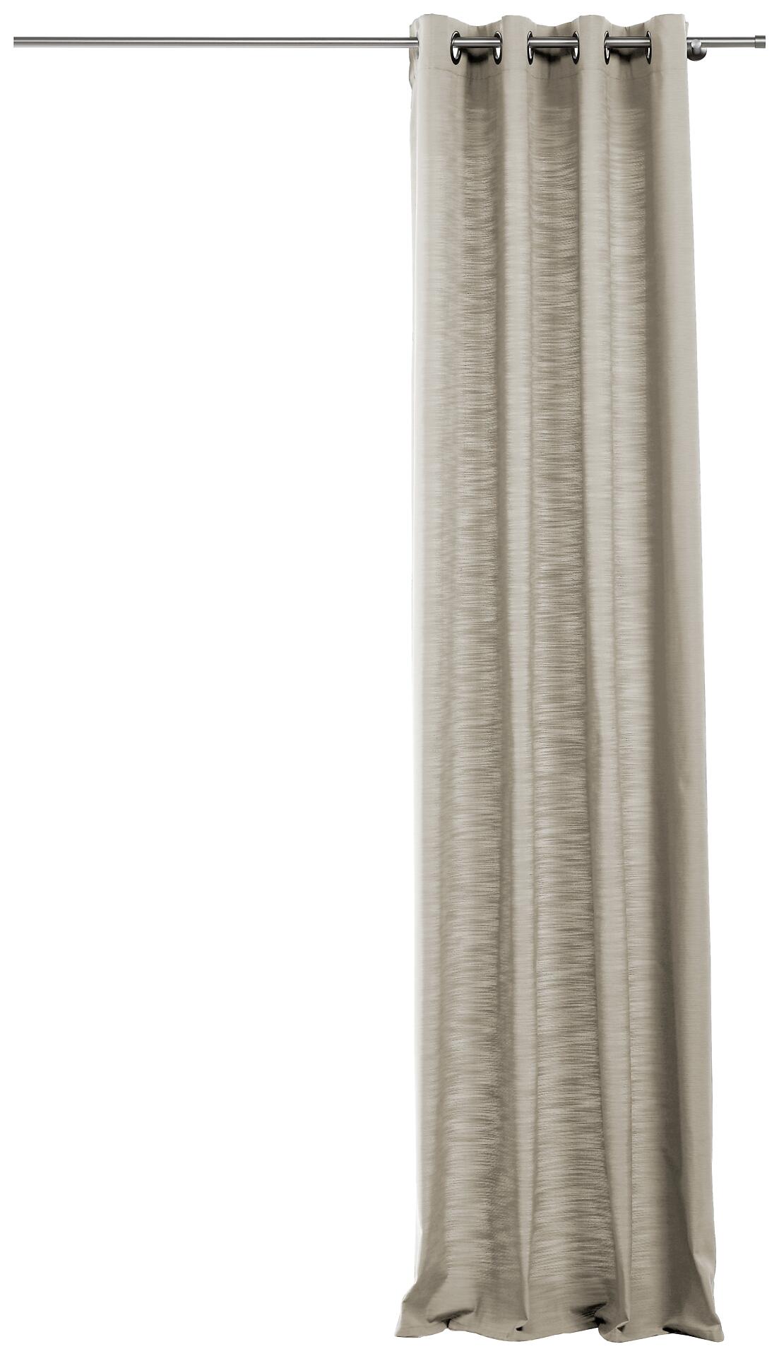 Ösenvorhang BALANCE beige B/L: ca. 135x245 cm