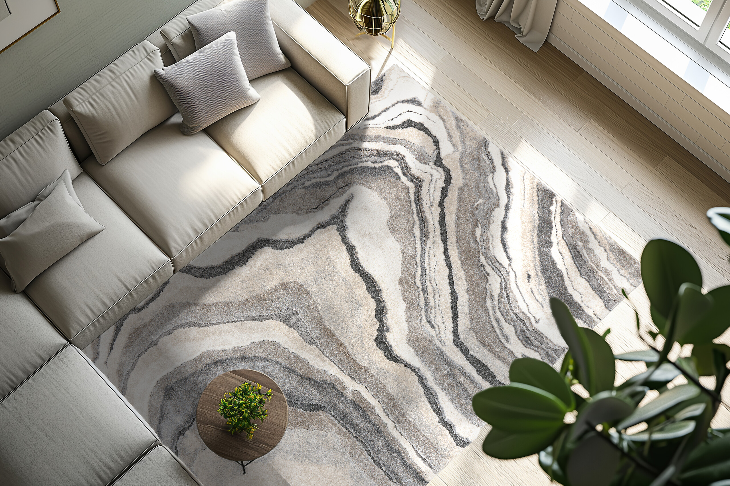 Obsession Teppich My Bologna grau B/L: ca. 80x300 cm