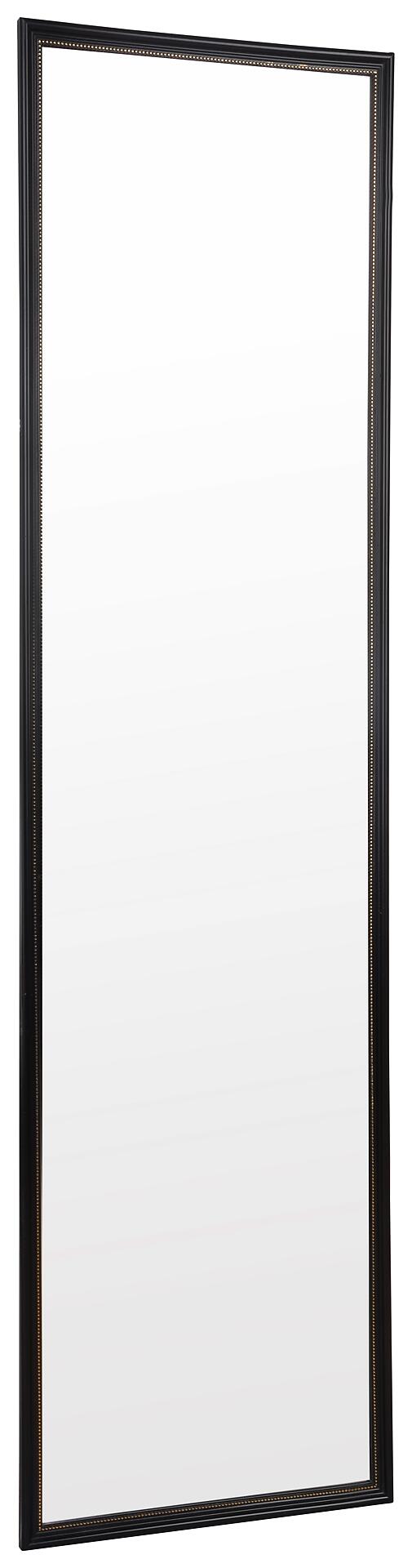 Rahmenspiegel Nadine schwarz gold Optik B/H: ca. 34x125 cm