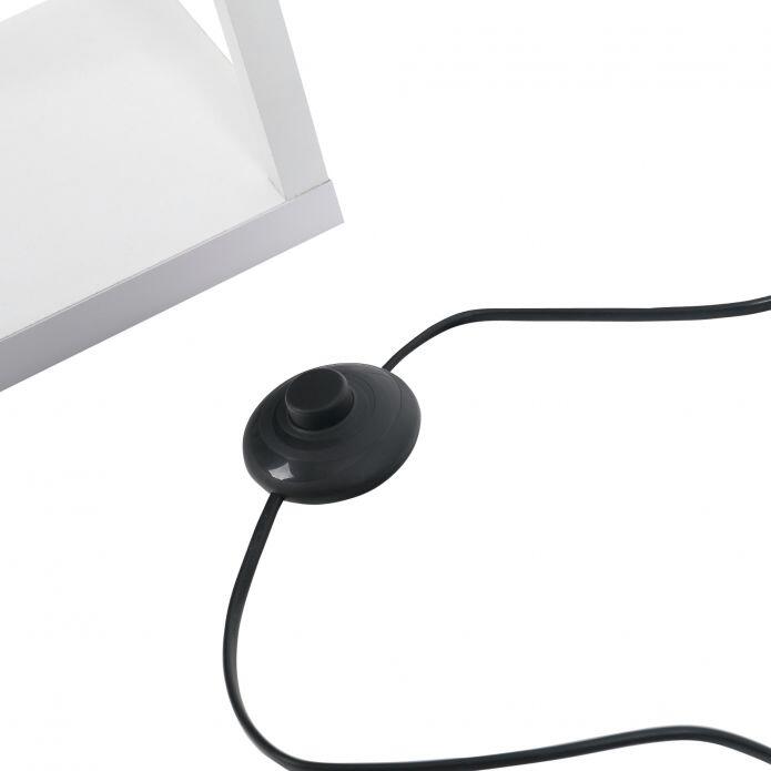 HOMCOM Stehleuchte 833-623V90WT 833-623V90WT weiß Acryl Kunststoff B/H/L: ca. 26x160x26 cm E27 1 Brennstellen