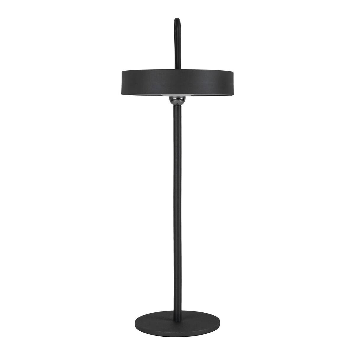 Näve Leuchten Tischleuchte 5315322 schwarz Metall Kunststoff B/H/T: ca. 12,5x35x12,5 cm 1 Brennstellen