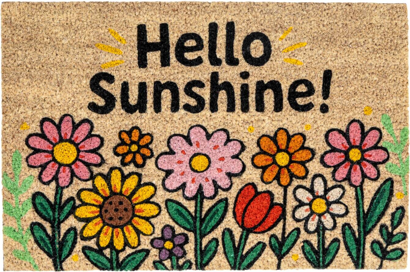 Fußmatte Kokos Sunshine Fußmatte Kokos Sunshine