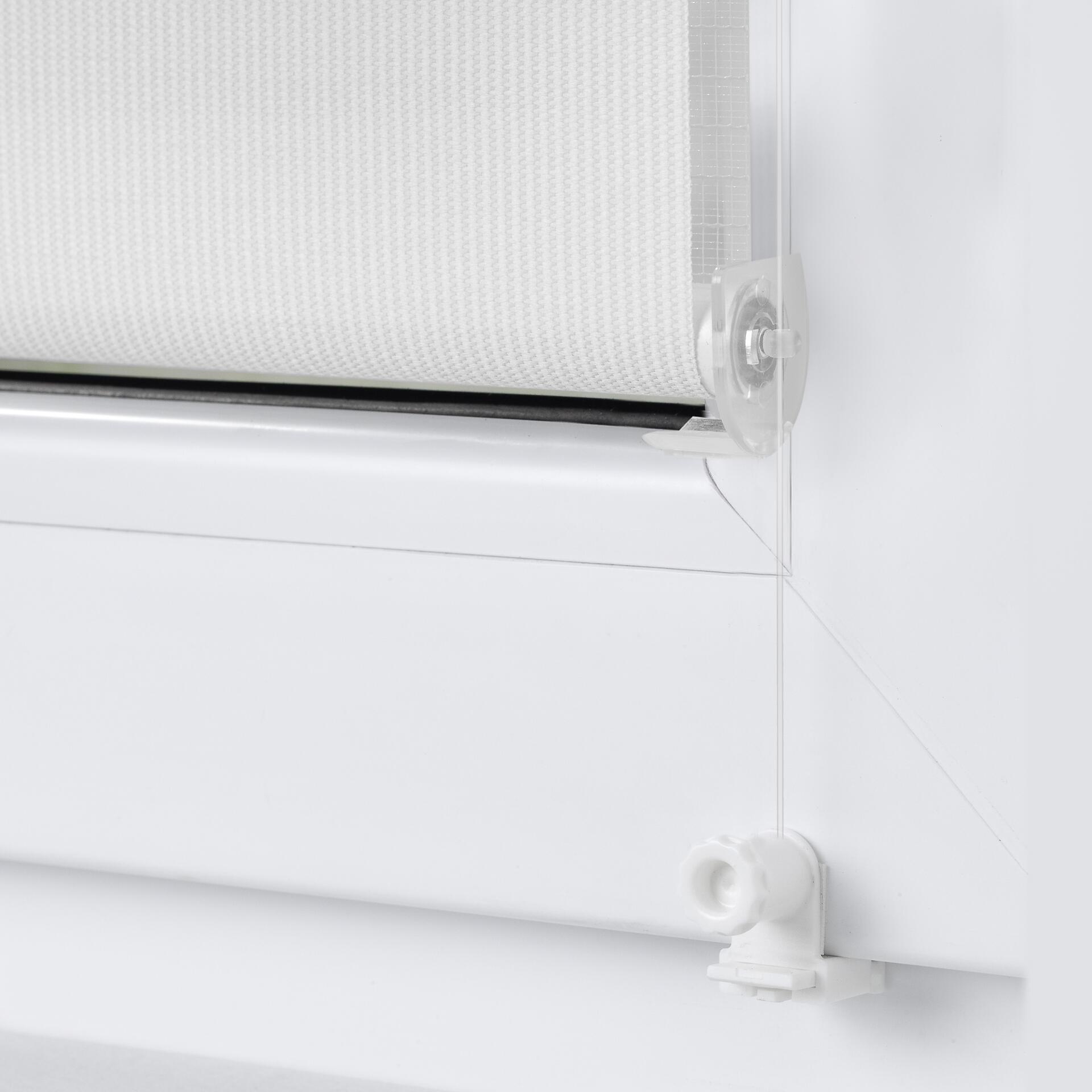 LICHTBLICK Doppelrollo Duo weiß B/L: ca. 45x150 cm