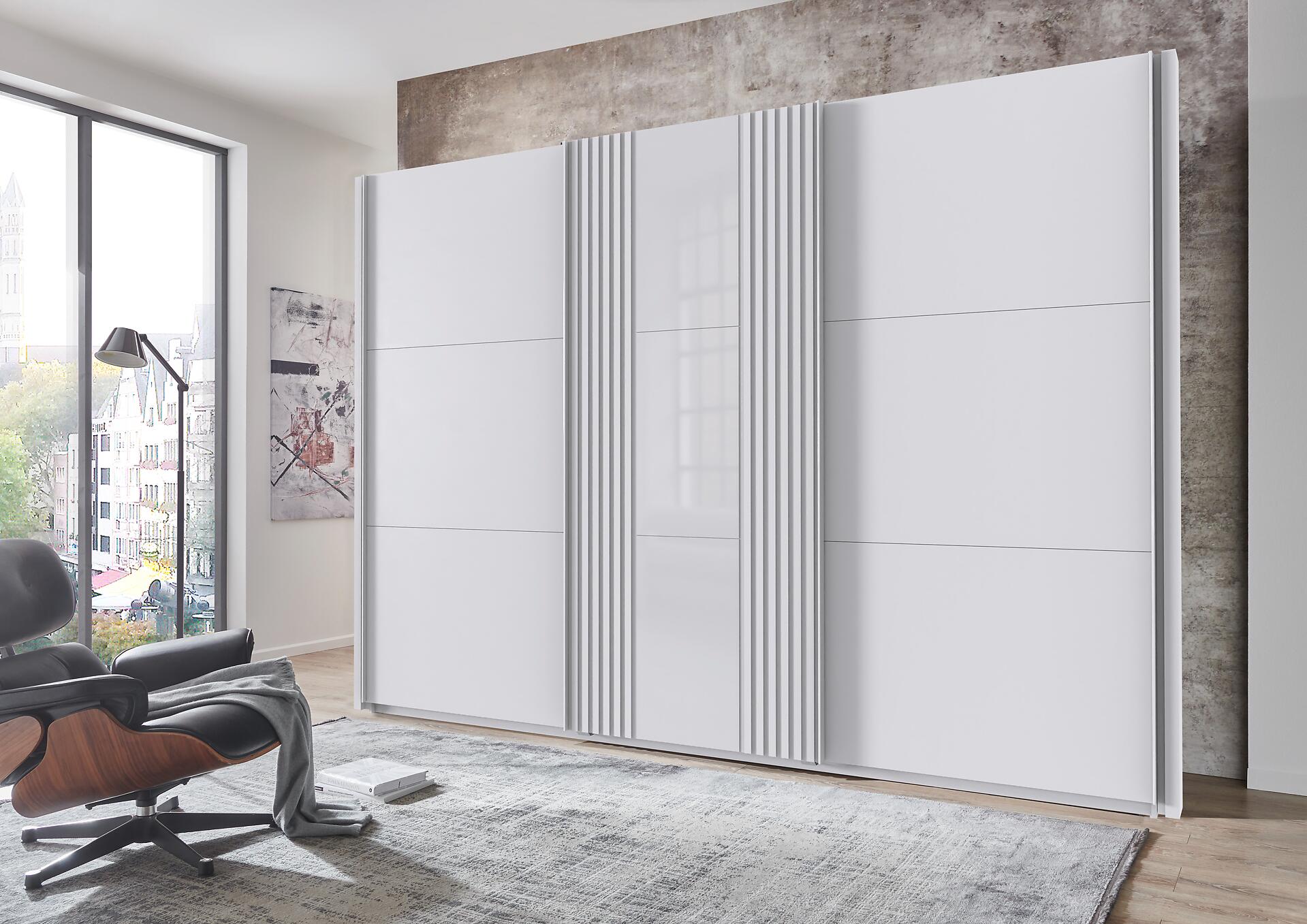 Passepartoutrahmen Atlanta weiß B/H/T: ca. 6x216x12 cm