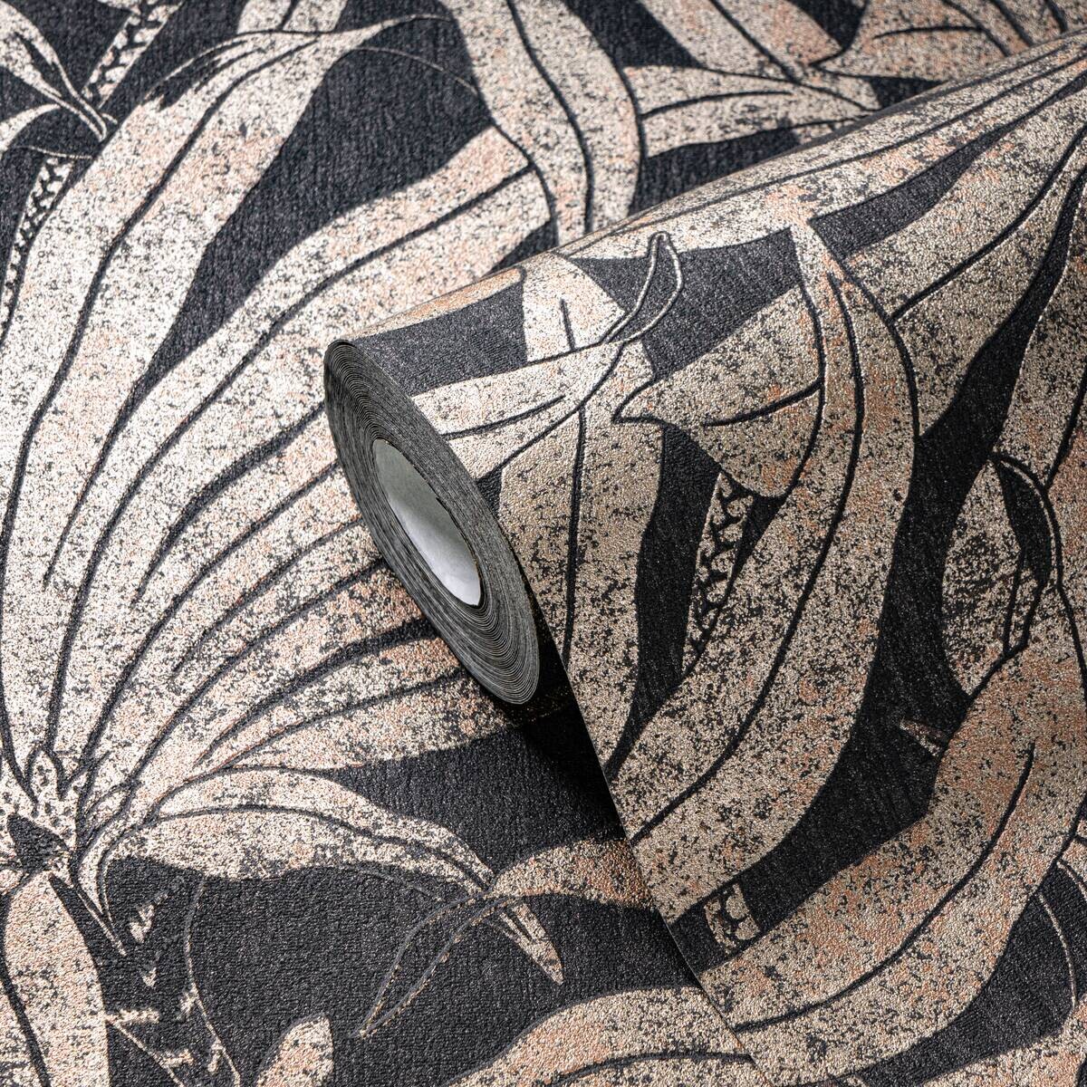 A.S.Creation Vliestapete bronze gold schwarz B/H/D: ca. 53x1005x9,2 cm