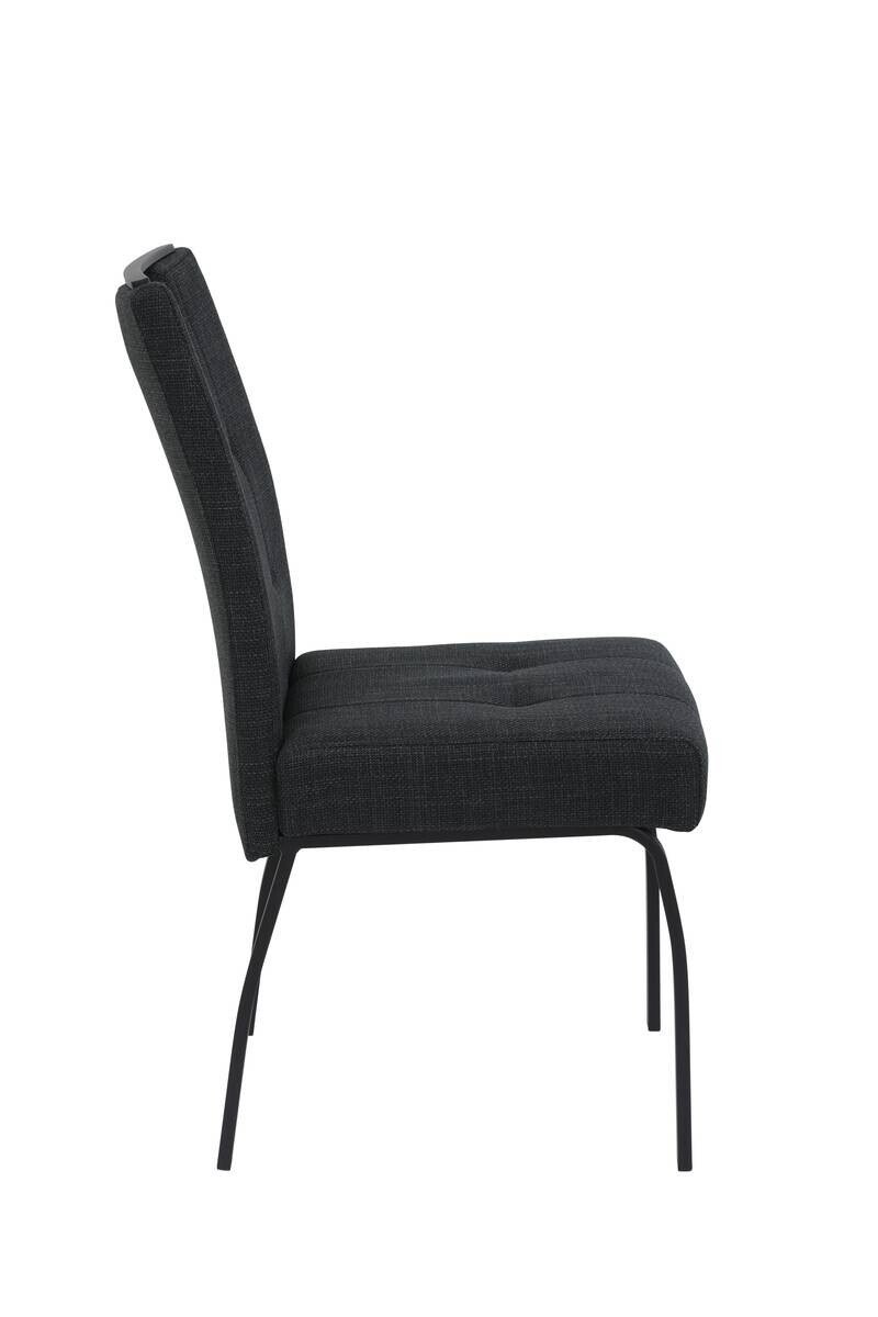 Stuhl Linz anthrazit Microfaser
