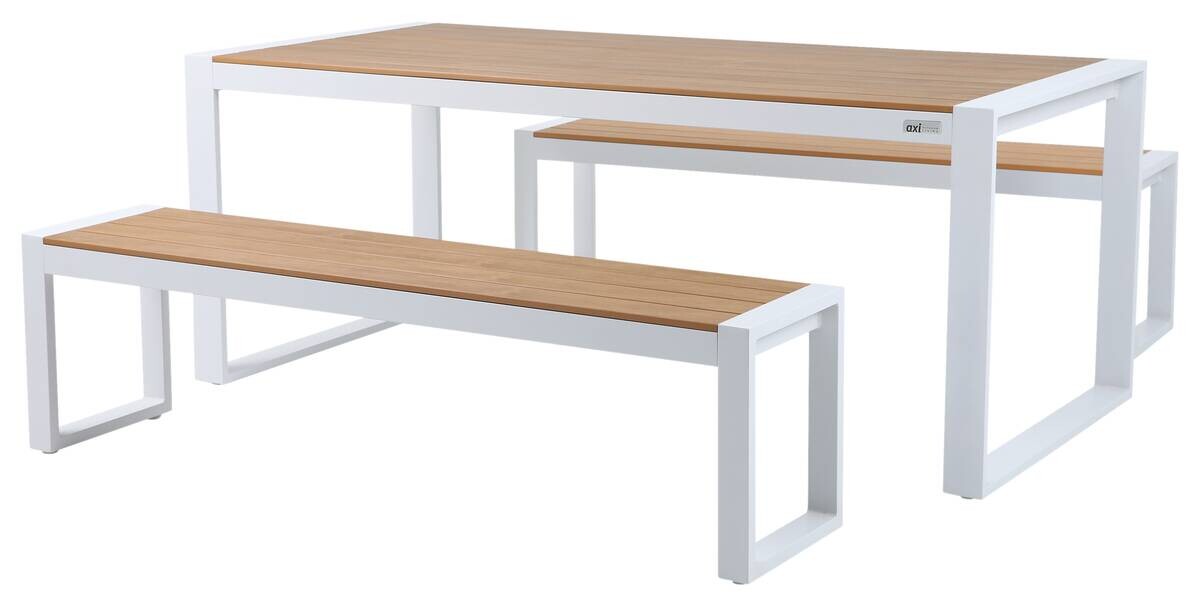 AXI Outdoor Living Gartenset Tony braun Kunststoff B/H/L: ca. 90x75x190 cm