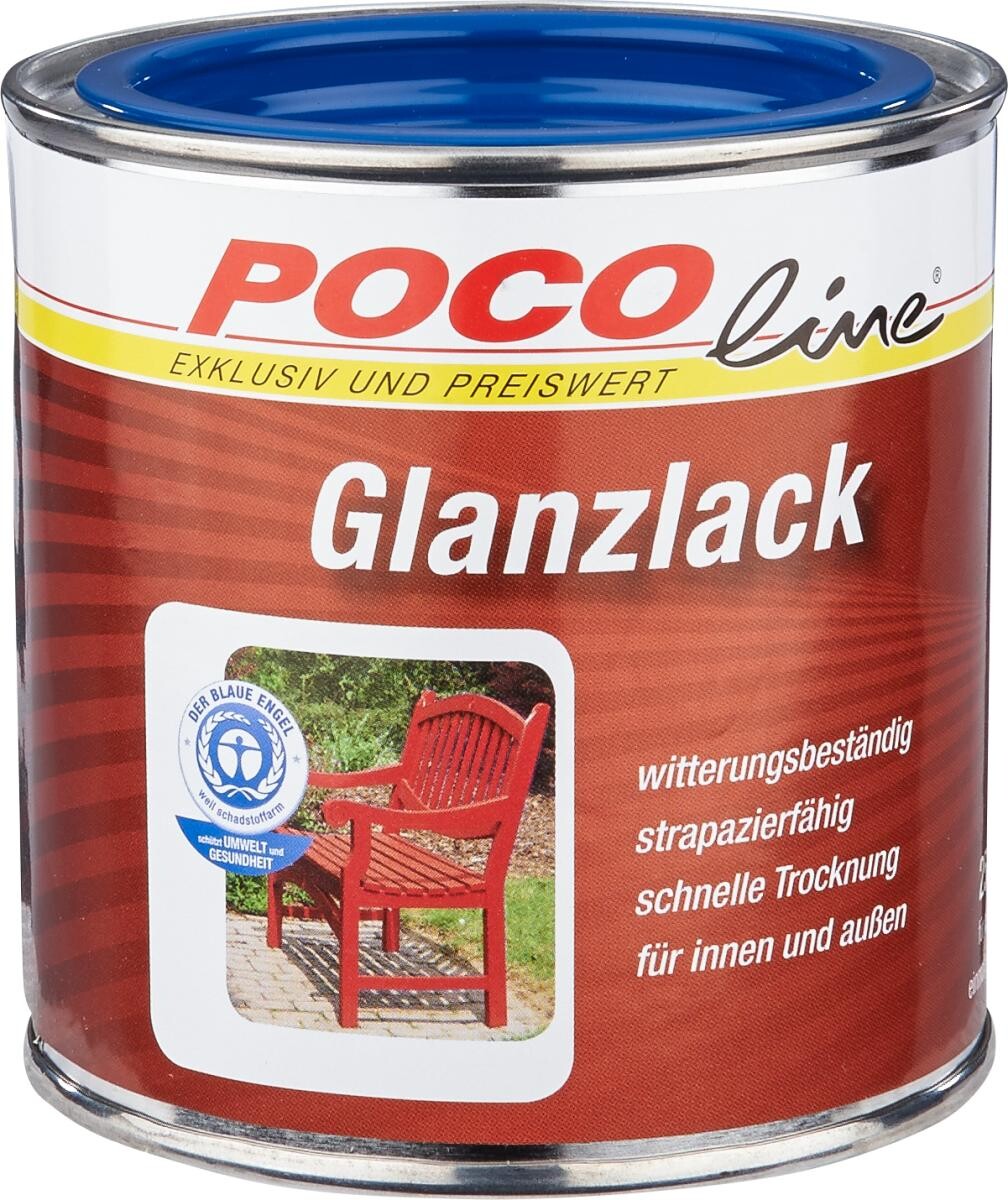 POCOline Acyl Buntlack enzianblau glänzend ca. 0,25 l
