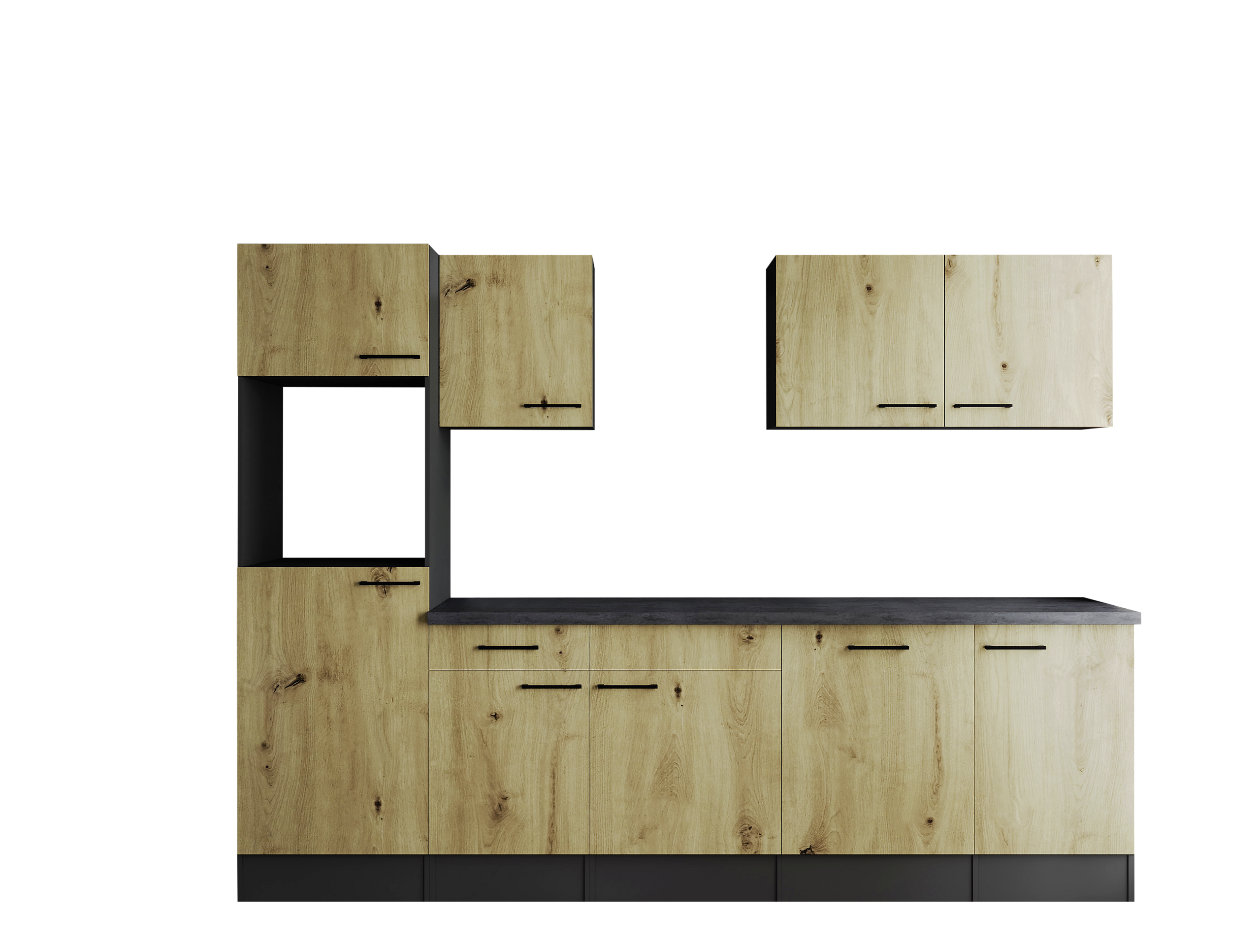 Küchenblock Oliver B/H/T: ca. 280x205x60 cm